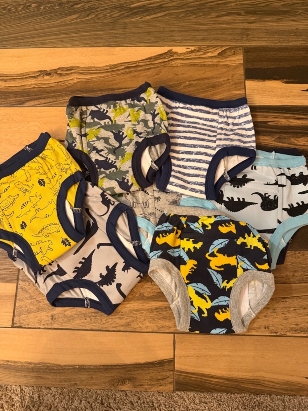 Big Elephant potty training underwear 100% cotton dinosaurs 4T New